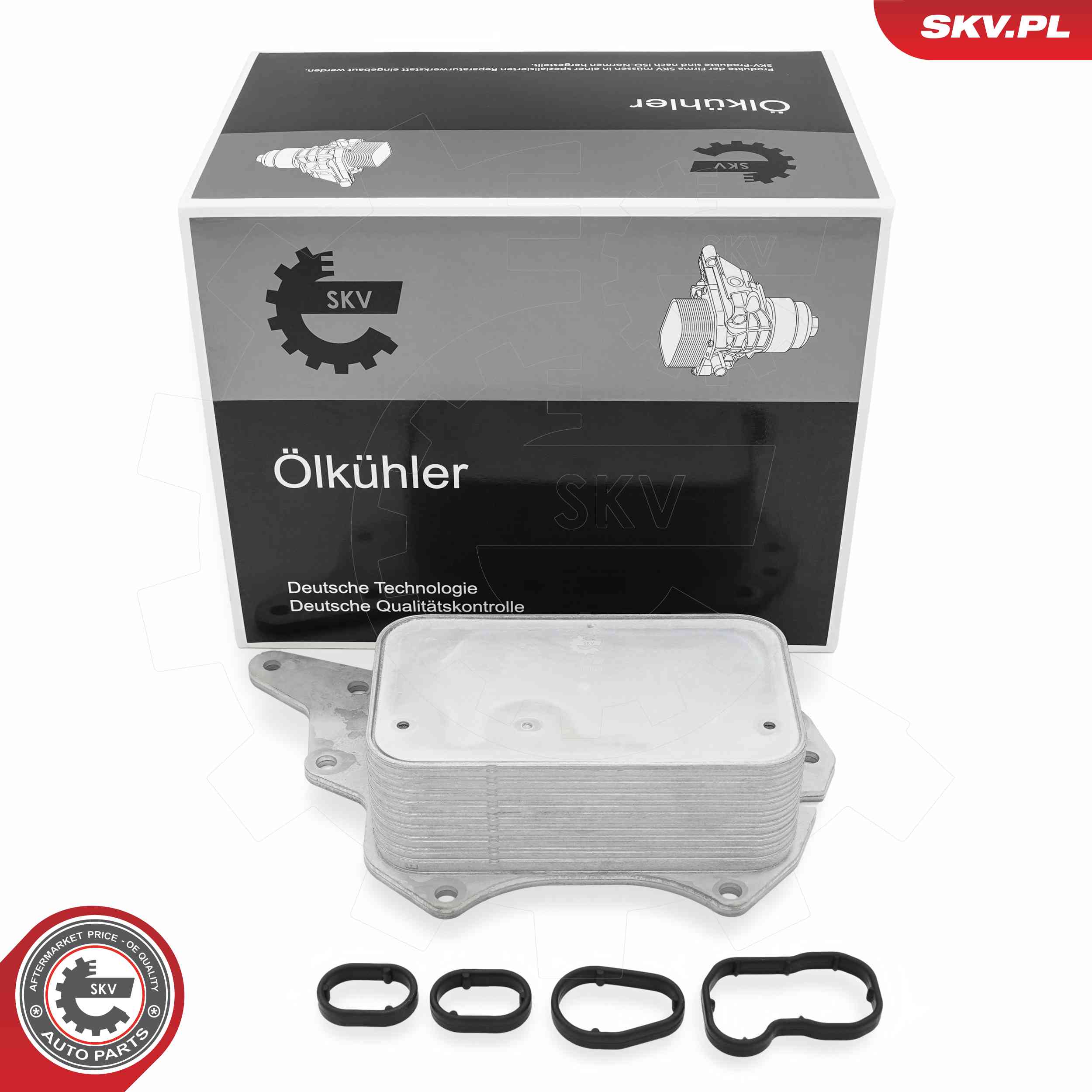 Oil Cooler, engine oil ESEN SKV 31SKV306