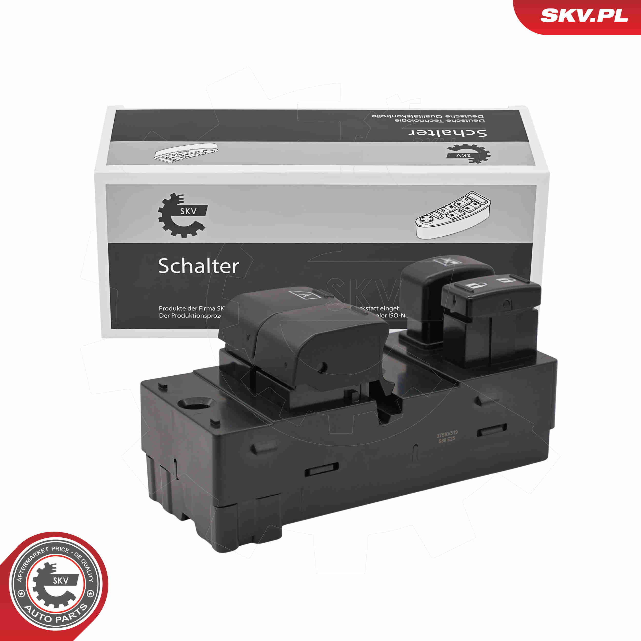 Switch, window regulator ESEN SKV 37SKV519
