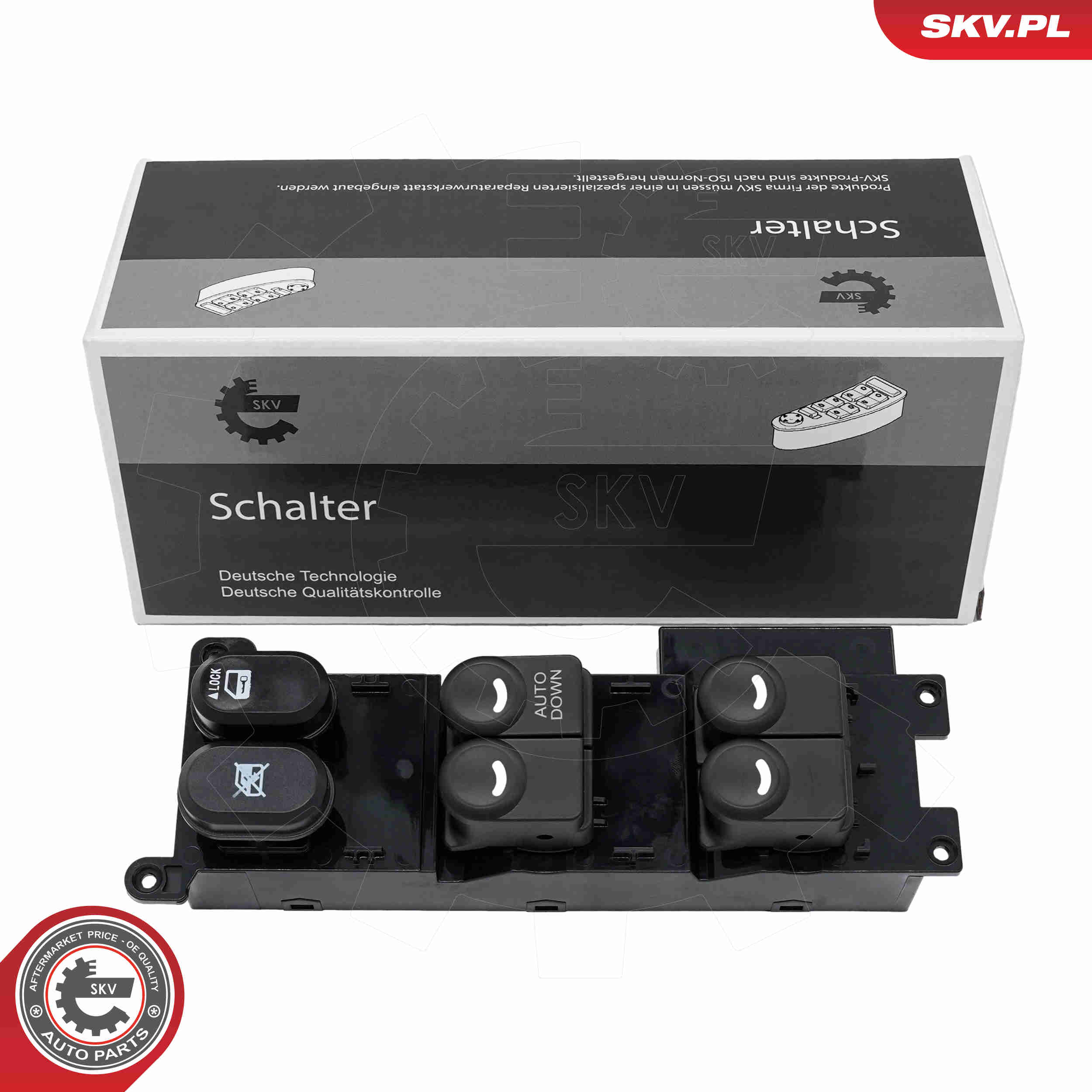 Switch, window regulator ESEN SKV 37SKV537