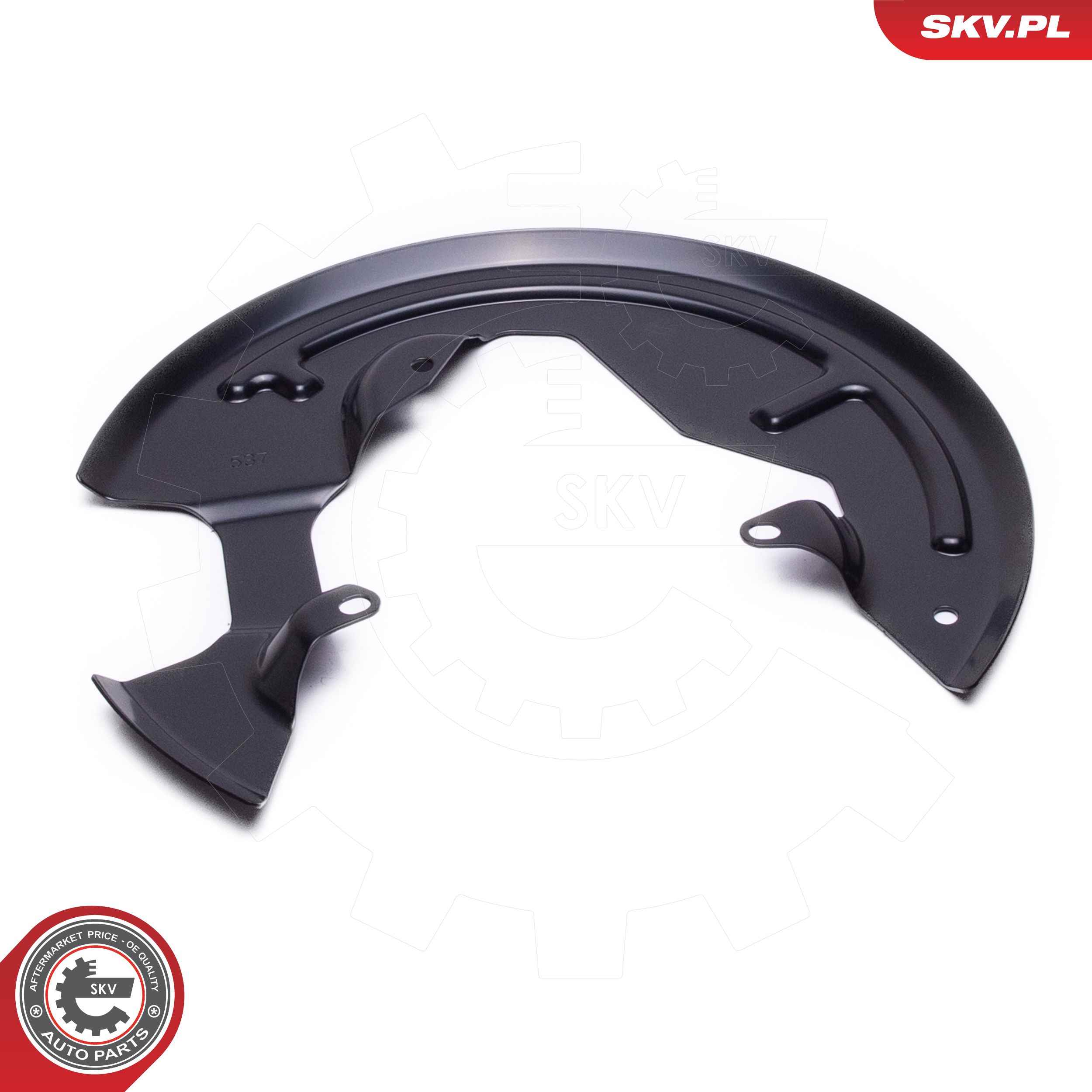 Chapa protectora contra salpicaduras, disco de freno ESEN SKV 57SKV276