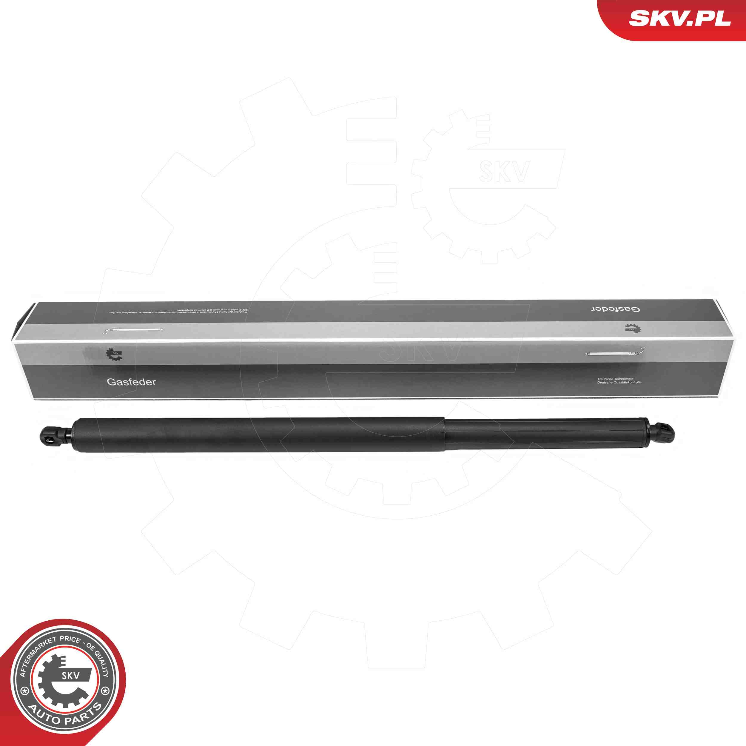 Muelle neumático, maletero/compartimento de carga ESEN SKV 52SKV843