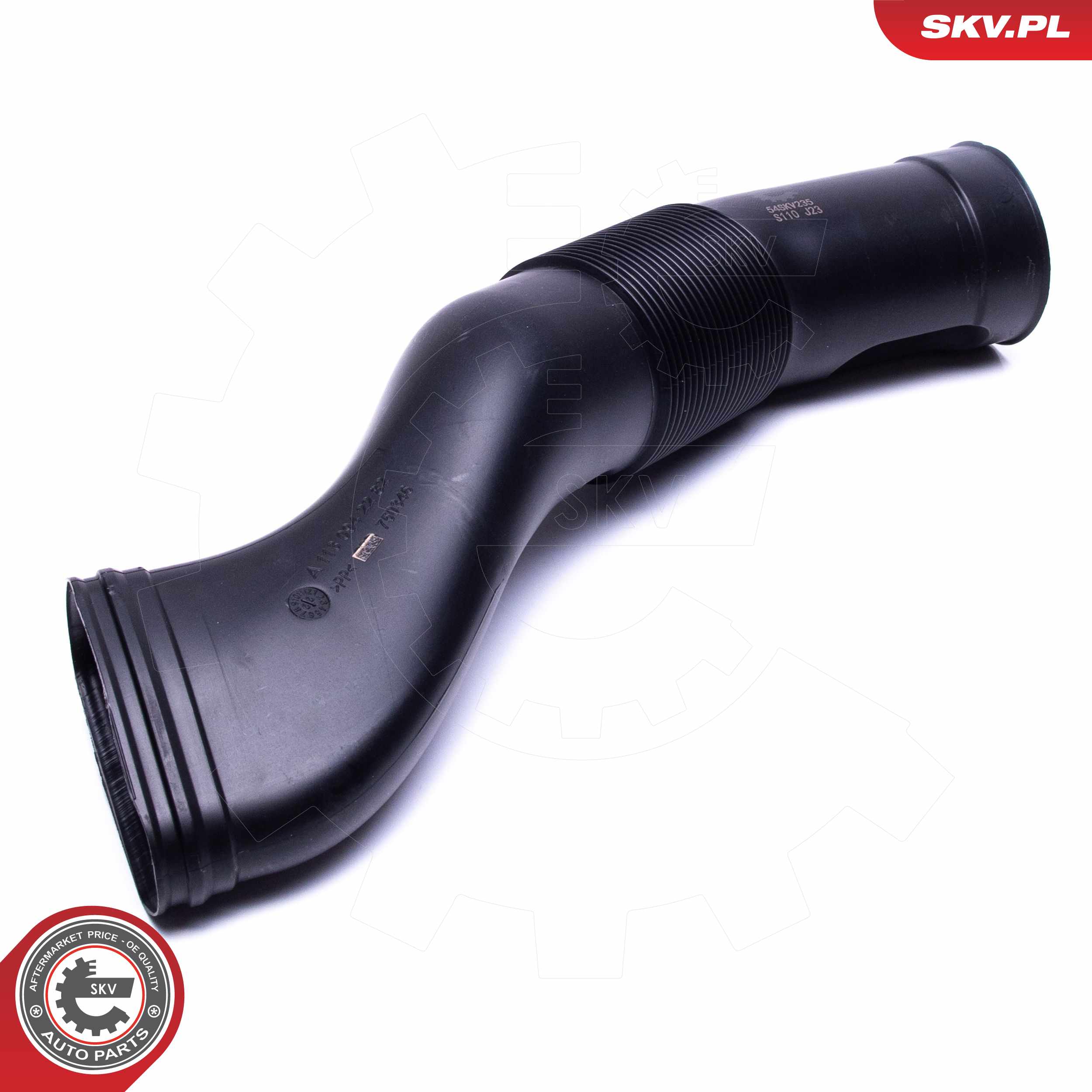 Tubo flexible de aspiración, filtro de aire ESEN SKV 54SKV235
