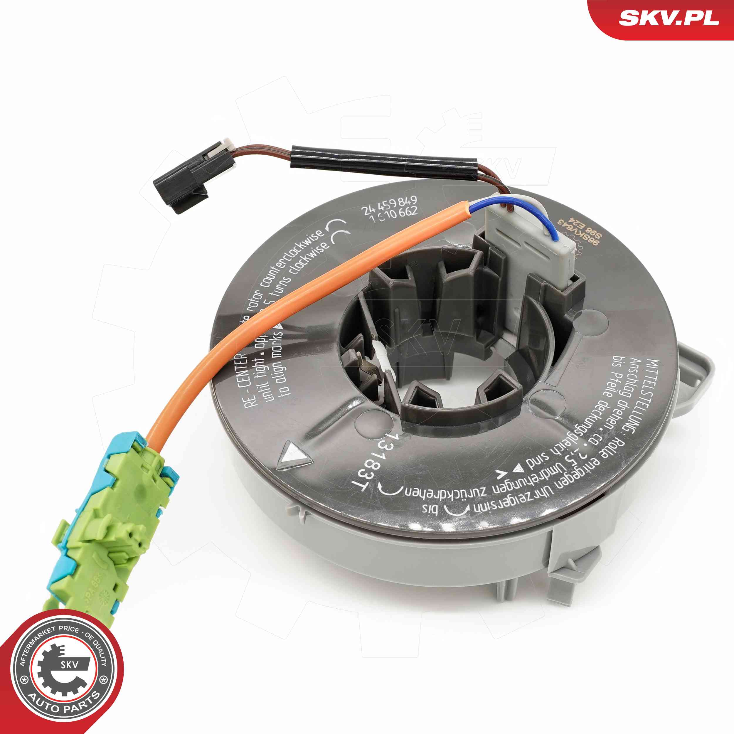 Muelle espiral, airbag ESEN SKV 96SKV643