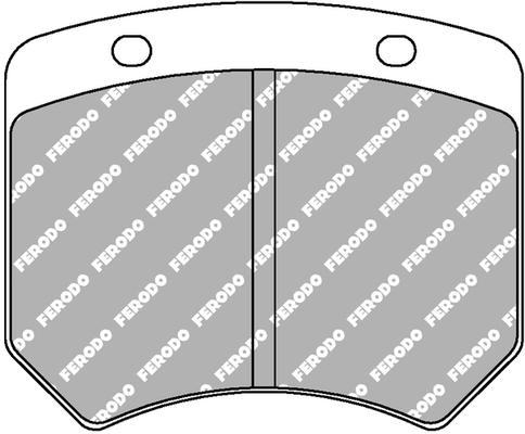Brake Pad Set, disc brake Ferodo Racing FCP825H