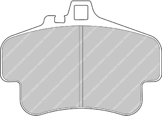 Zestaw klocków hamulcowych, hamulce tarczowe Ferodo Racing FRP3051H
