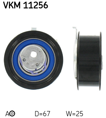 Tensioner Pulley, timing belt SKF VKM 11256