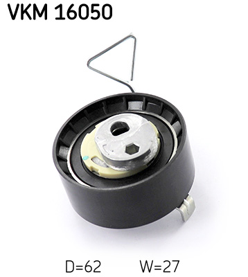 Tensioner Pulley, timing belt SKF VKM 16050