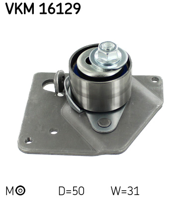 Tensioner Pulley, timing belt SKF VKM 16129