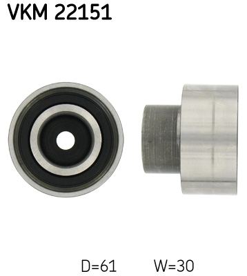 Deflection/Guide Pulley, timing belt SKF VKM 22151