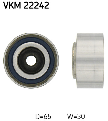 Deflection/Guide Pulley, timing belt SKF VKM 22242