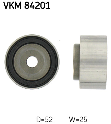 Deflection/Guide Pulley, timing belt SKF VKM 84201