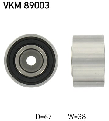 Deflection/Guide Pulley, timing belt SKF VKM 89003