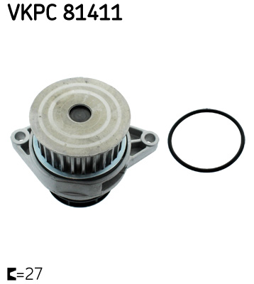 Water Pump SKF VKPC 81411