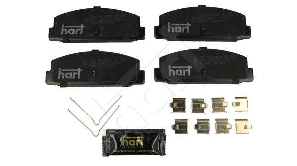Juego de pastillas HART 249 184