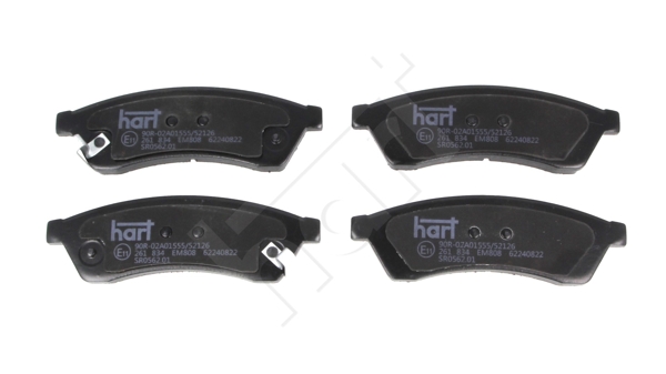 Juego de pastillas HART 261 834