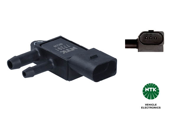 Sensor, exhaust pressure NTK 77291