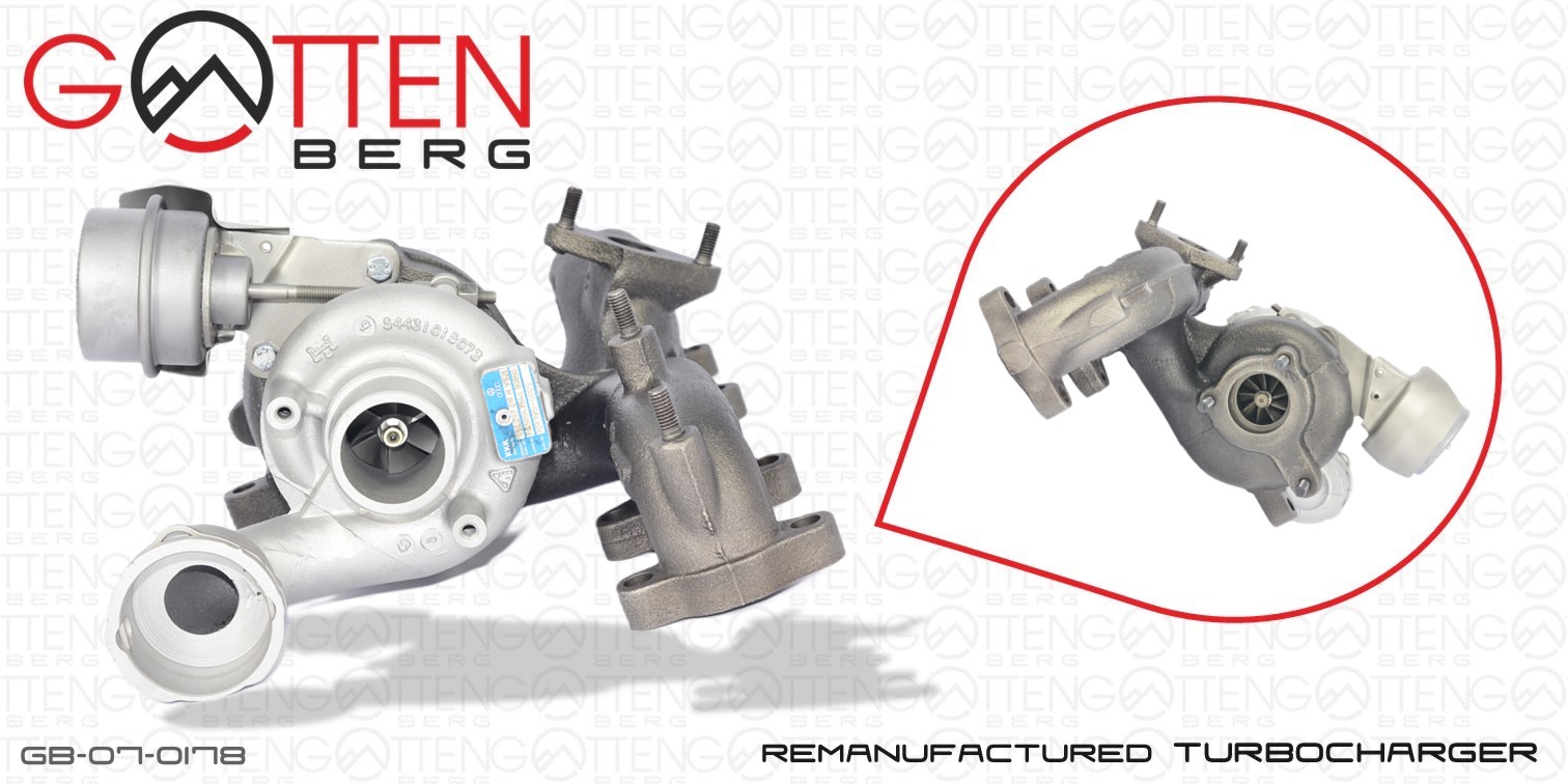 Turbocharger OES PARTS GB-07-0178