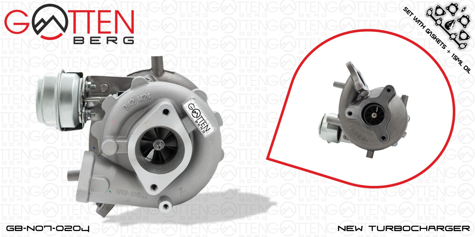 Turbocharger OES PARTS GB-N07-0204