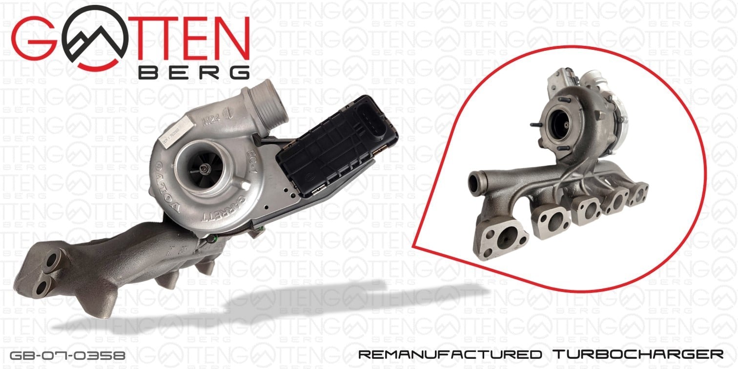 Turbocharger OES PARTS GB-07-0358