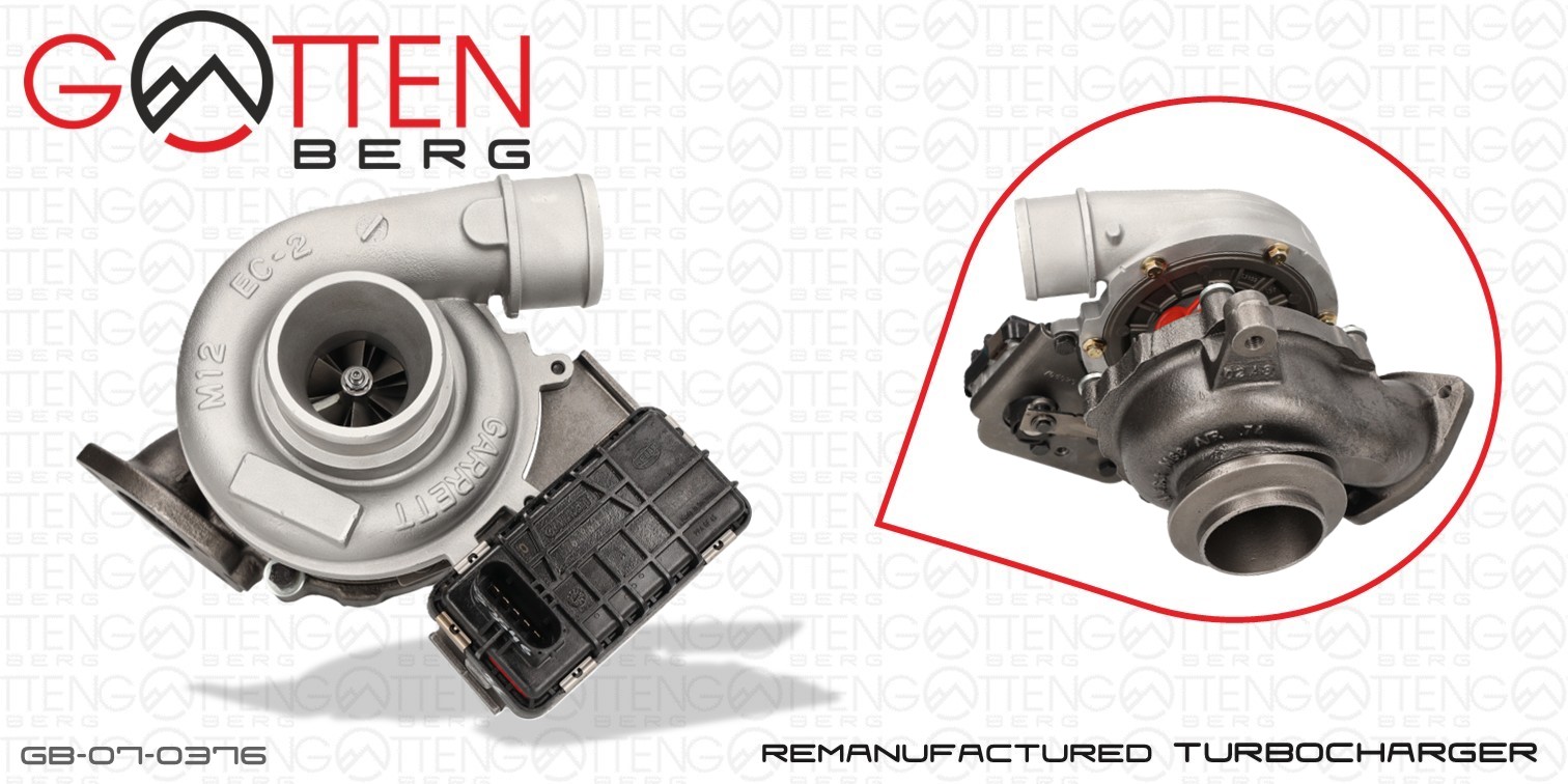 Turbocharger OES PARTS GB-07-0376