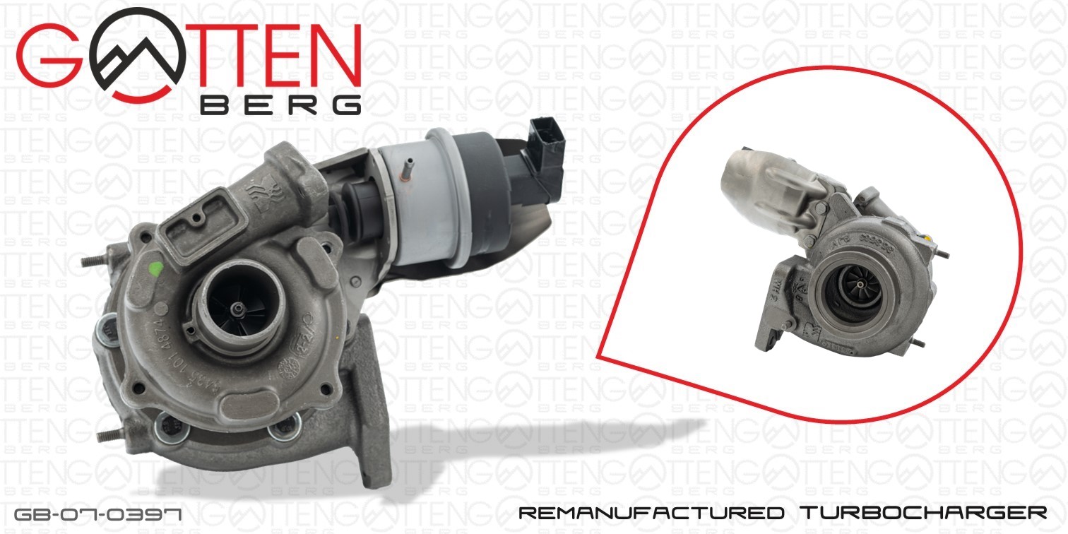 Turbocharger OES PARTS GB-07-0397