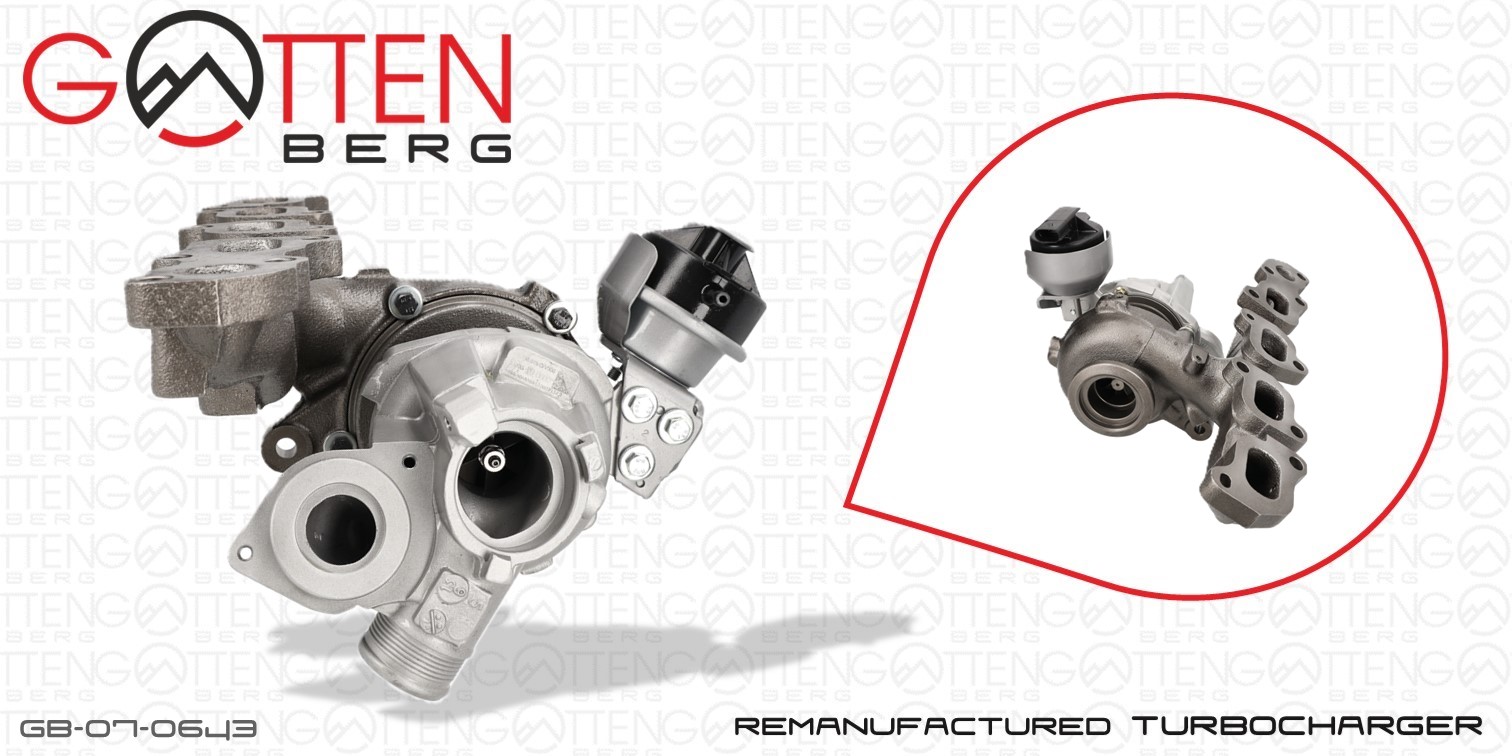 Turbocharger OES PARTS GB-07-0643