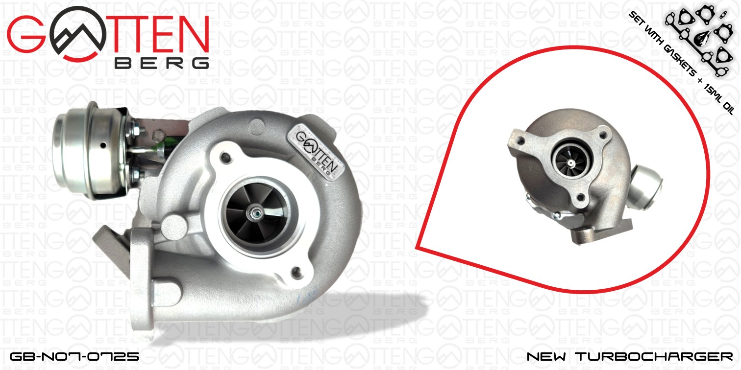 Turbocharger OES PARTS GB-N07-0725