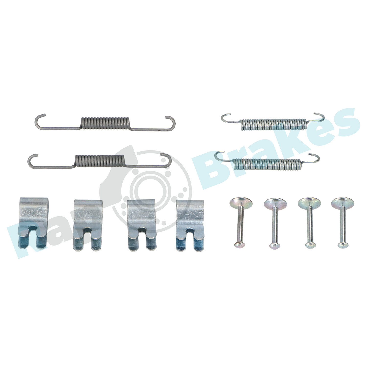 Accessory Kit, brake shoes RAP BRAKES R-T0179