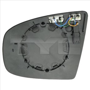 Mirror Glass, outside mirror TYC 303-0114-1