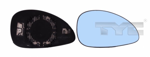 Mirror Glass, outside mirror TYC 305-0117-1