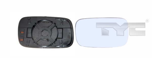 Mirror Glass, outside mirror TYC 337-0031-1