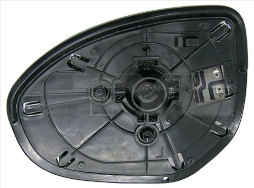 Mirror Glass, outside mirror TYC 320-0035-1
