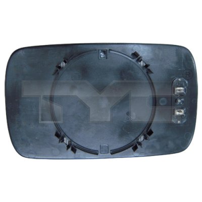 Mirror Glass, exterior mirror TYC 303-0001-1