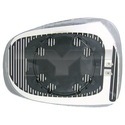 Mirror Glass, outside mirror TYC 301-0038-1