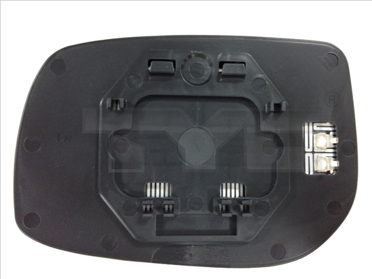 Mirror Glass, outside mirror TYC 336-0057-1