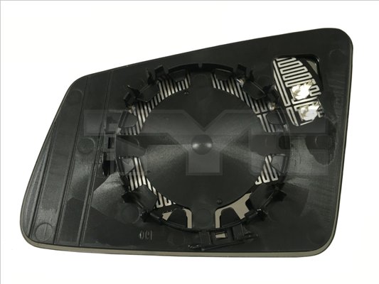 Mirror Glass, outside mirror TYC 321-0122-1