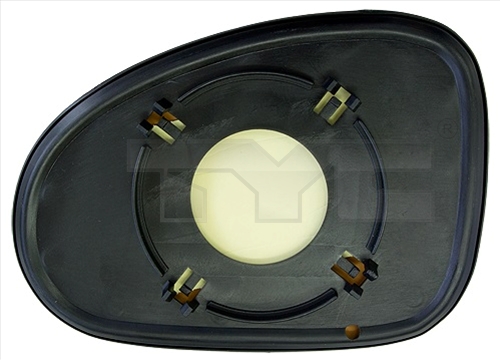 Mirror Glass, outside mirror TYC 306-0025-1