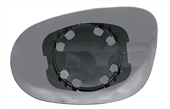 Mirror Glass, outside mirror TYC 310-0142-1