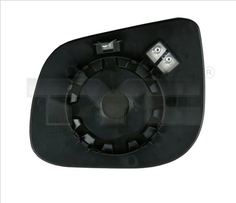 Mirror Glass, outside mirror TYC 317-0036-1