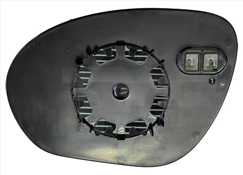 Mirror Glass, outside mirror TYC 324-0044-1