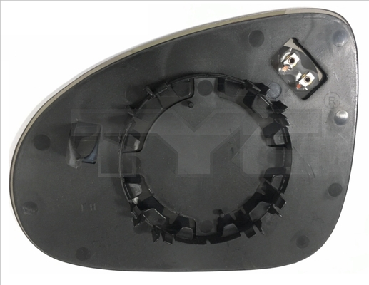 Mirror Glass, outside mirror TYC 337-0269-1