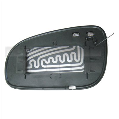 Mirror Glass, outside mirror TYC 338-0056-1
