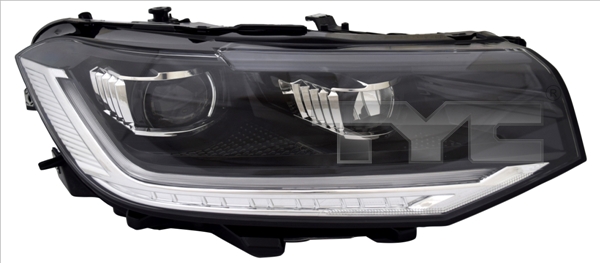 Headlight TYC 20-17305-06-2