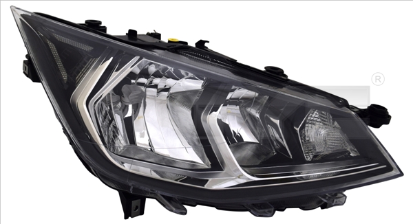 Headlight TYC 20-17663-06-2