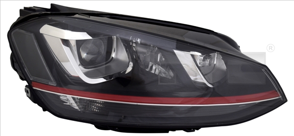 Headlight TYC 20-14223-16-2