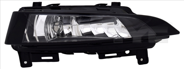 Front Fog Light TYC 19-15301-05-2