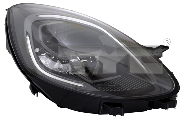 Headlight TYC 20-19200-16-2