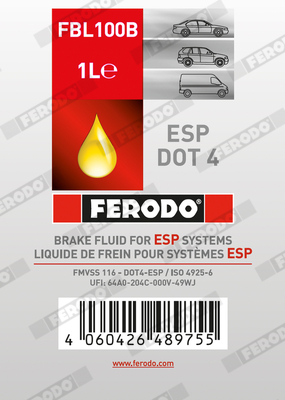 Płyn hamulcowy FERODO FBL100B