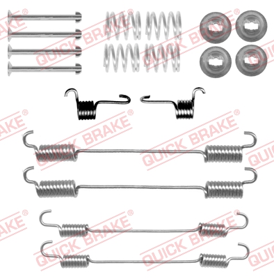 Accessory Kit, brake shoes QUICK BRAKE 105-0079