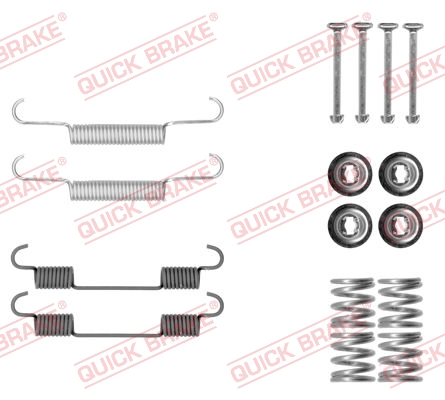 Accessory Kit, parking brake shoes QUICK BRAKE 105-0897